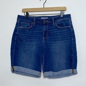 Sonoma Medium Wash Bermuda Denim Jean Shorts